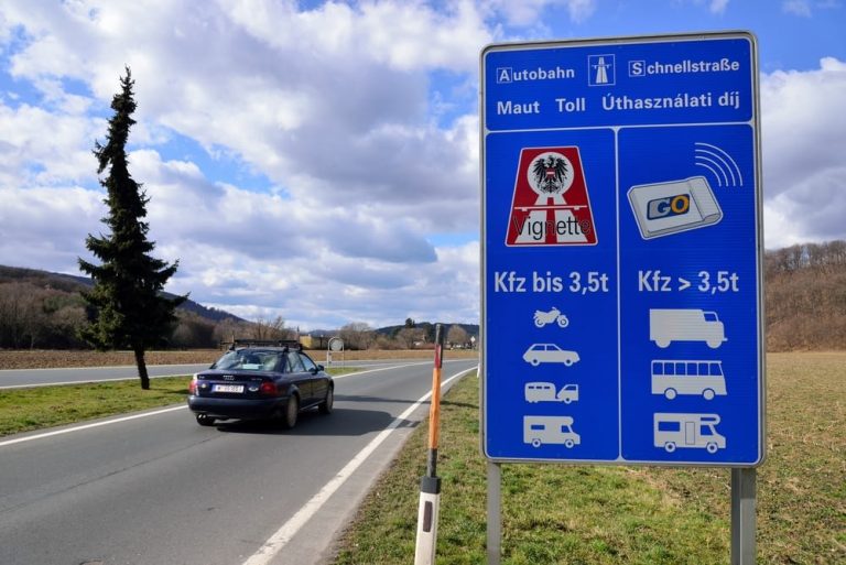 vignet oostenrijk go-box voor zwaardere voertuigen