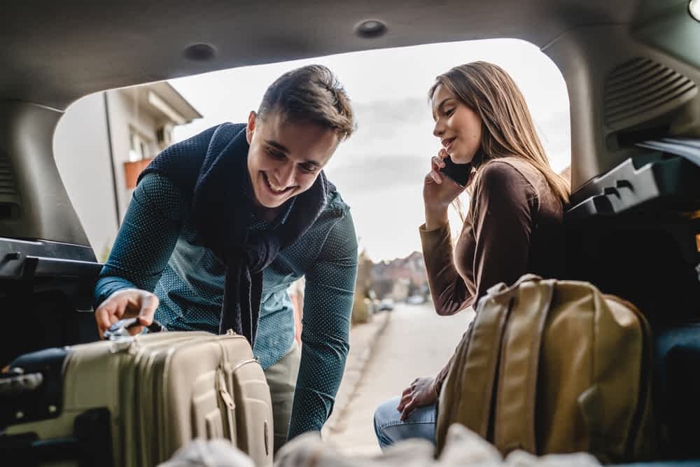 bagage vacances en voiture