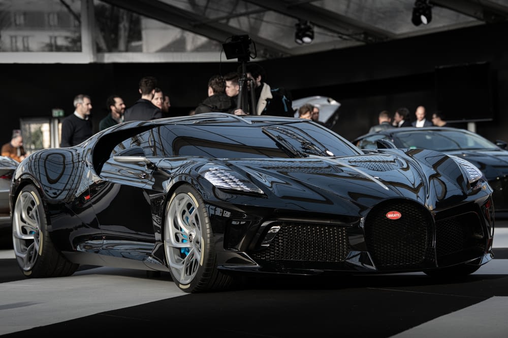 La voiture la plus chère au monde aujourd'hui : Bugatti La Voiture Noire