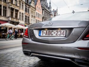 nummerplaat auto belgie